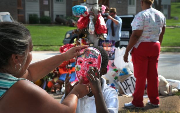 Artists help residents cope, heal in Ferguson
